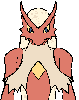 Blaziken de Frente (ccf)